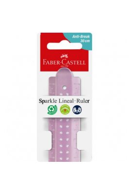 Faber-Castell Χάρακας Sparkle Lineal Anti-Break 30cm (172030) Faber-Castell Χάρακας Sparkle Lineal Anti-Break 30cm (172030)