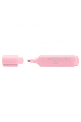 Faber-Castell Textliner 46 Μαρκαδόρος Υπογράμμισης Παστέλ Ροζ Blush 5mm (154692)
