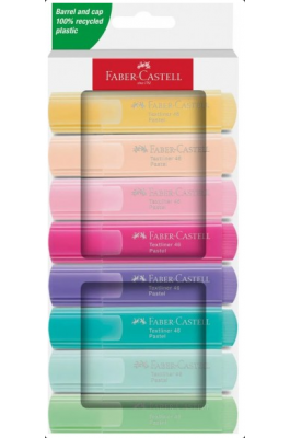 Faber-Castell Σετ 8 Υπογραμμιστών Textliner 46 Pastel (254658) Faber-Castell Σετ 8 Υπογραμμιστών Textliner 46 Pastel (254658)