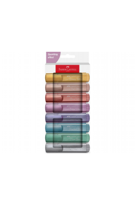 Faber-Castell Σετ 8 Υπογραμμιστών Textliner 46 Metallic (254678) Faber-Castell Σετ 8 Υπογραμμιστών Textliner 46 Metallic (254678)