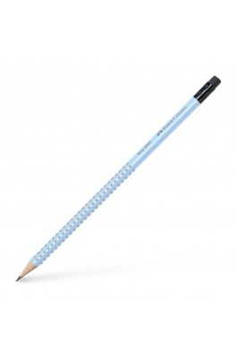 Faber-Castell 2001 Grip Μολύβι με Γόμα Γαλάζιο (217274)