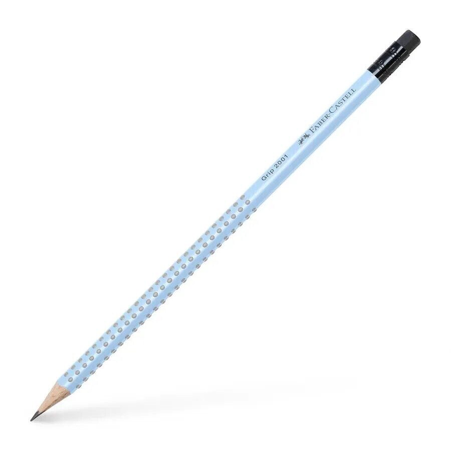 Faber-Castell 2001 Grip Μολύβι με Γόμα Γαλάζιο (217274) Faber-Castell 2001 Grip Μολύβι με Γόμα Γαλάζιο (217274)