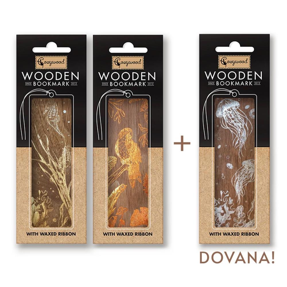 Cozywood Ξύλινοι Σελιδοδείκτες Σετ 2+1: Μαγεία (SET311) Cozywood Ξύλινοι Σελιδοδείκτες Σετ 2+1: Μαγεία (SET311)