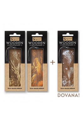 Cozywood Ξύλινοι Σελιδοδείκτες Σετ 2+1: Μαγεία (SET311)