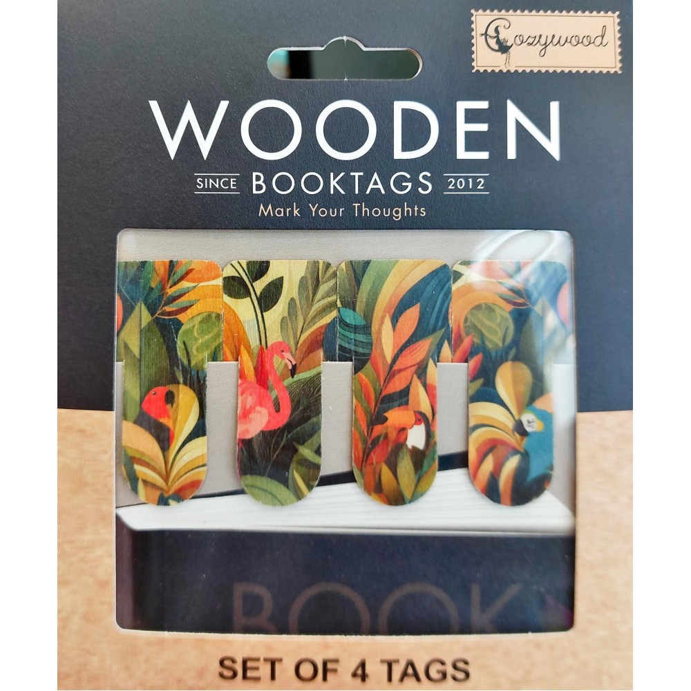 Cozywood Ξύλινοι Σελιδοδείκτες Σετ 4 τμχ: Τέχνη (BKN316) Cozywood Ξύλινοι Σελιδοδείκτες Σετ 4 τμχ: Τέχνη (BKN316)