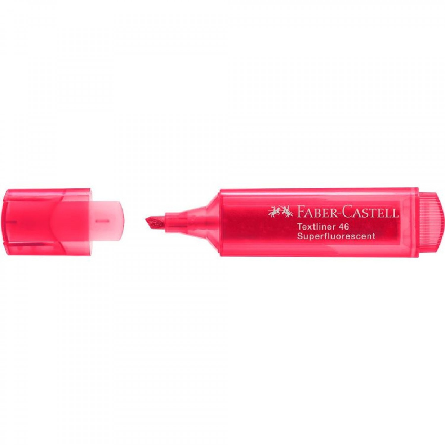 Faber-Castell Μαρκαδόρος Υπογράμμισης Κόκκινος 5mm (154621)