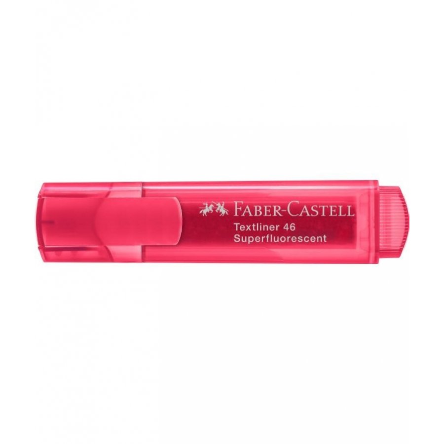 Faber-Castell Textliner 46 Μαρκαδόρος Υπογράμμισης Κόκκινος 5mm (154621) Faber-Castell Textliner 46 Μαρκαδόρος Υπογράμμισης Κόκκινος 5mm (154621)