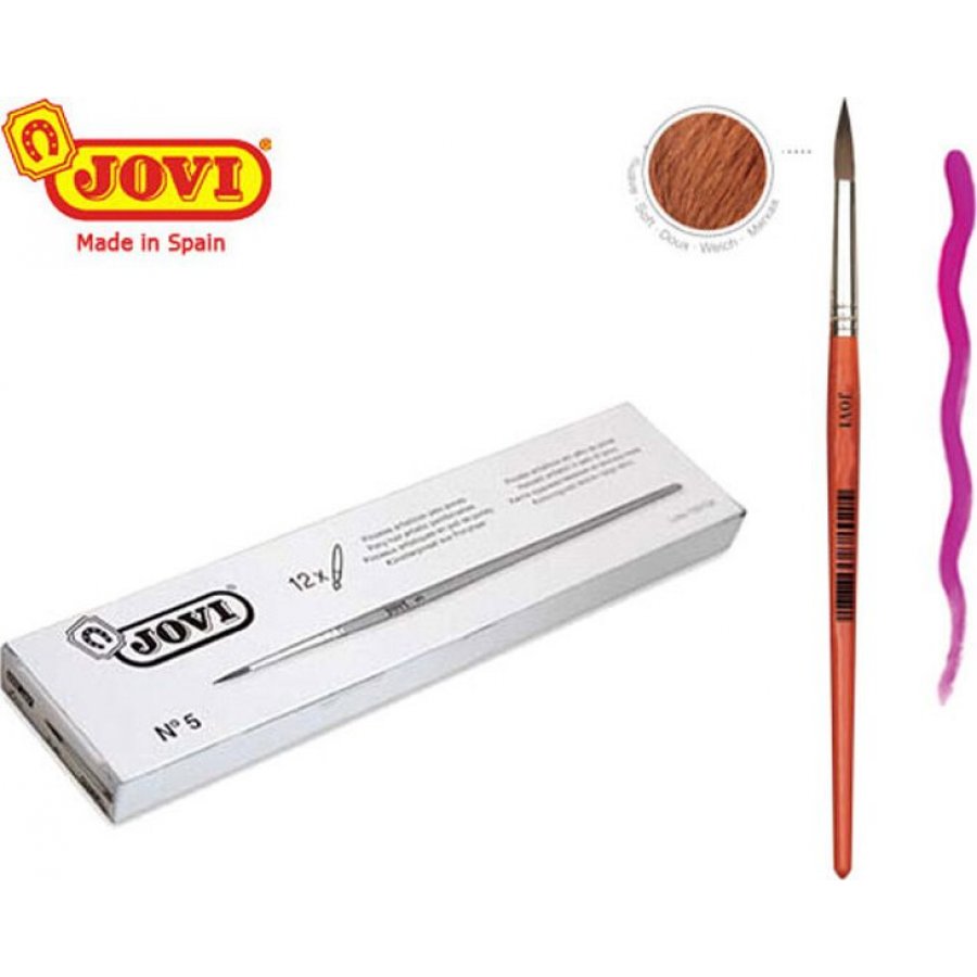 Jovi Πινέλο Στρογγυλό Νο 5 (8205) Jovi Πινέλο Στρογγυλό Νο 5 (8205)