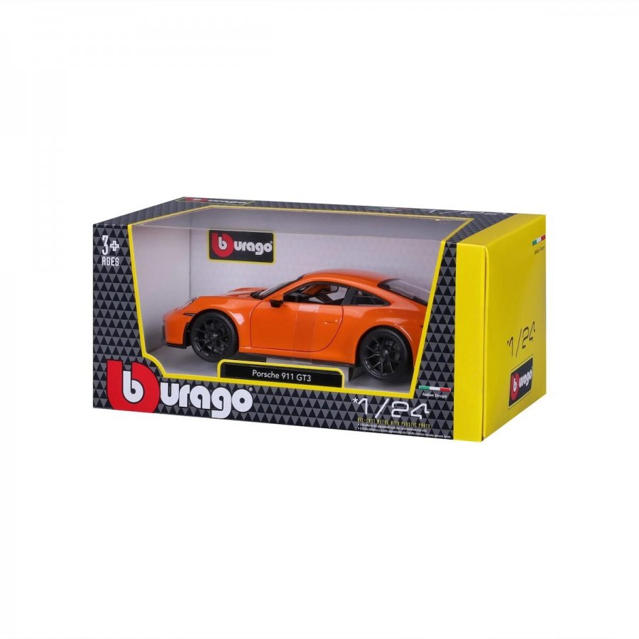 Bburago Αυτοκινητάκι Porsche 911 GT3 Πορτοκαλί 1/24 (21104) Bburago Αυτοκινητάκι Porsche 911 GT3 Πορτοκαλί 1/24 (21104)