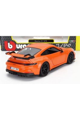Bburago Αυτοκινητάκι Porsche 911 GT3 Πορτοκαλί 1/24 (21104)