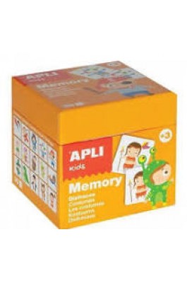 Apli Kids Memory Παιχνίδι Μνήμης Κοστούμια 30 Τμχ (13864)
