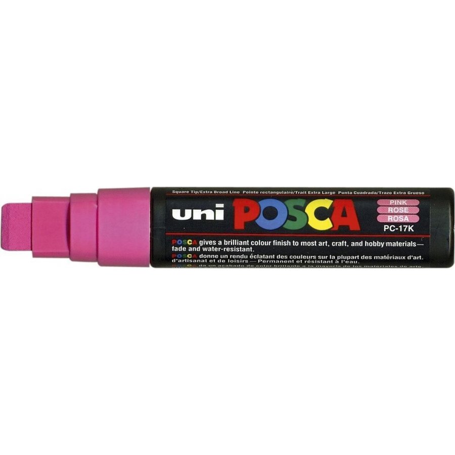 Uni-Ball Posca Ανεξίτηλος Μαρκαδόρος 15mm Ροζ (PC17K) Uni-Ball Posca Ανεξίτηλος Μαρκαδόρος 15mm Ροζ (PC17K)