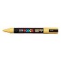 Uni-Ball Posca Ανεξίτηλος Μαρκαδόρος 1.8-2.5mm Άχυρο Κίτρινο (PC5M) Uni-Ball Posca Ανεξίτηλος Μαρκαδόρος 1.8-2.5mm Άχυρο Κίτρινο (PC5M)