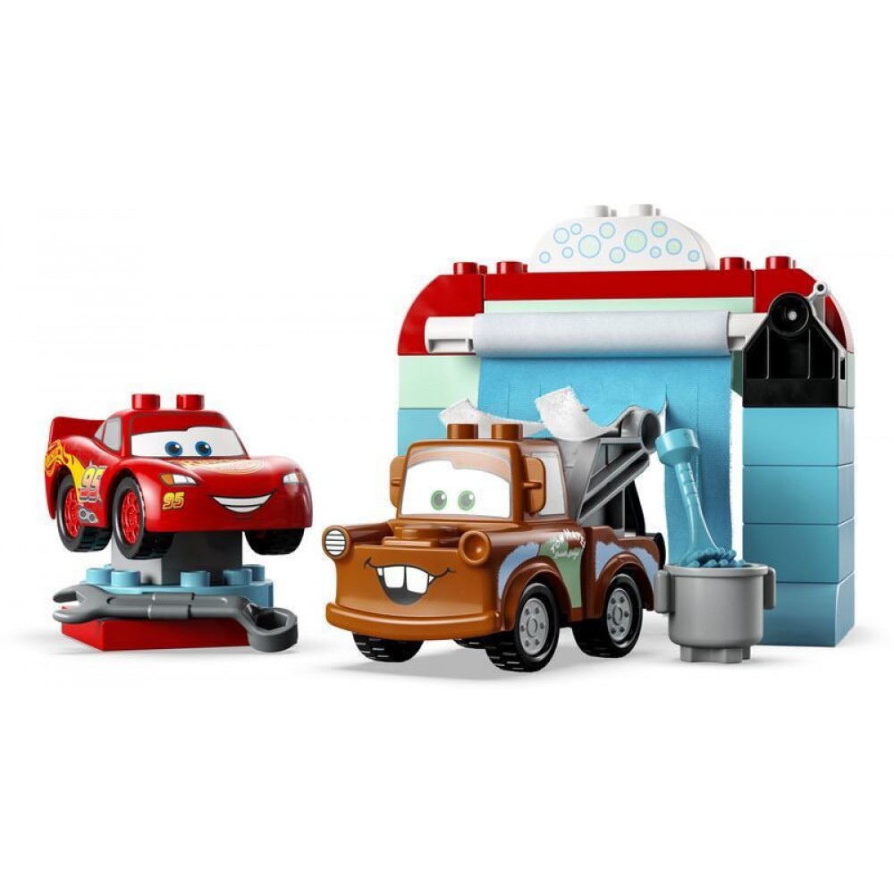 Lego Duplo Lightning McQueen & Mater's Car Wash Fun (10996) Lego Duplo Lightning McQueen & Mater's Car Wash Fun (10996)