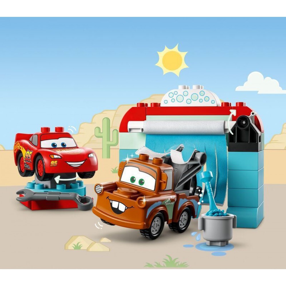 Lego Duplo Lightning McQueen & Mater's Car Wash Fun (10996) Lego Duplo Lightning McQueen & Mater's Car Wash Fun (10996)