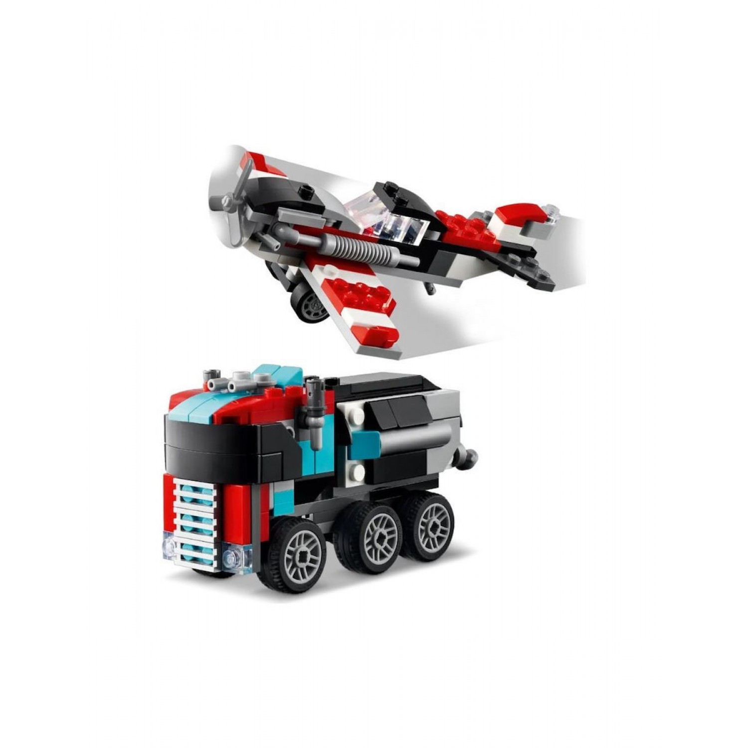 Lego Creator Flatbed Truck With Helicopter (31146)