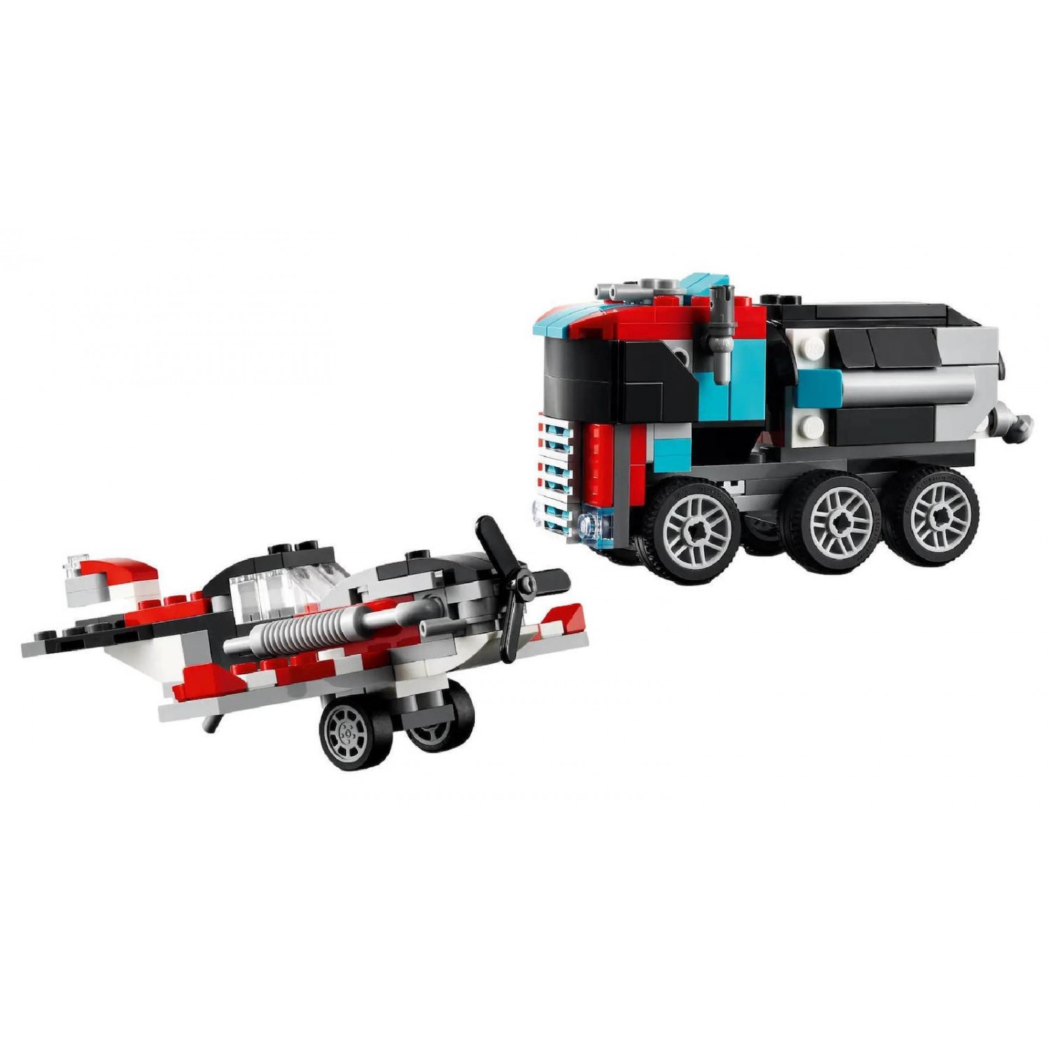 Lego Creator Flatbed Truck With Helicopter (31146)