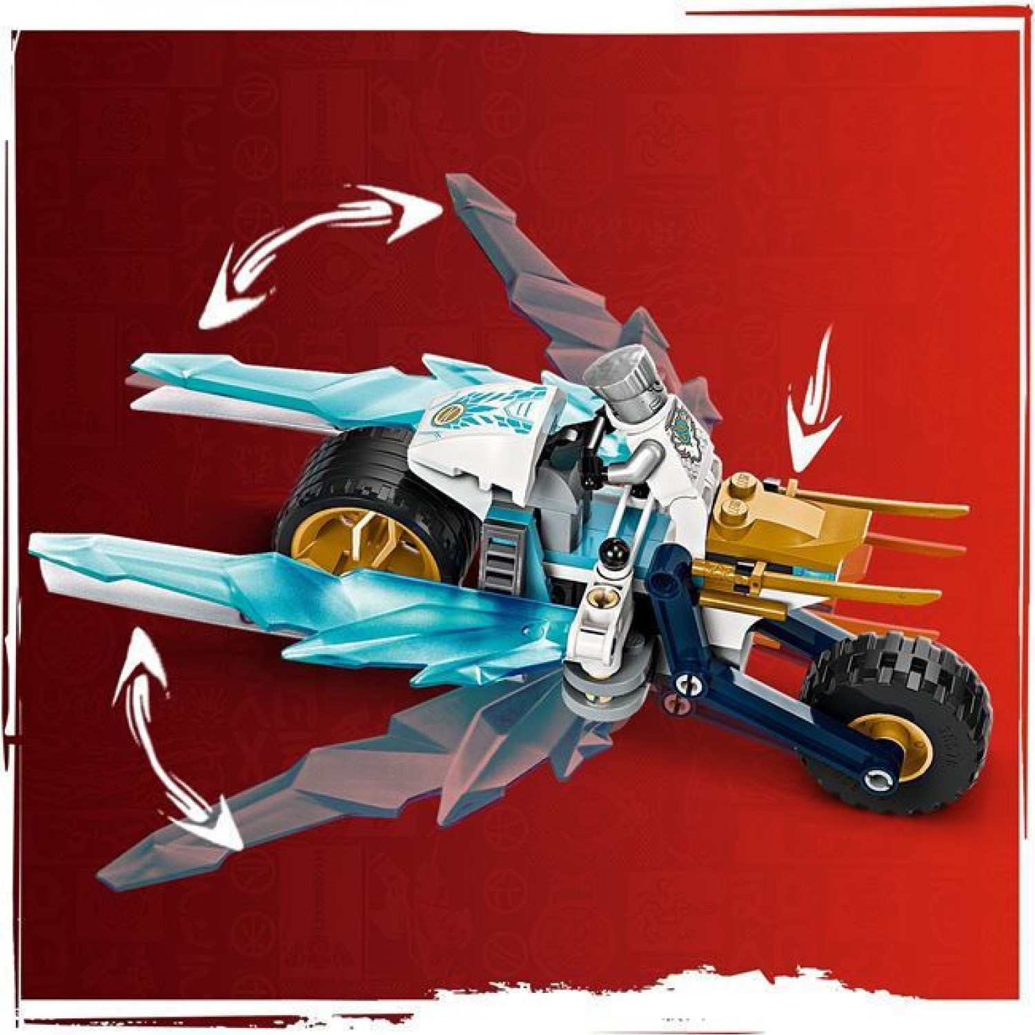 Lego Ninjago Zane's Ice Motorcycle (71816)
