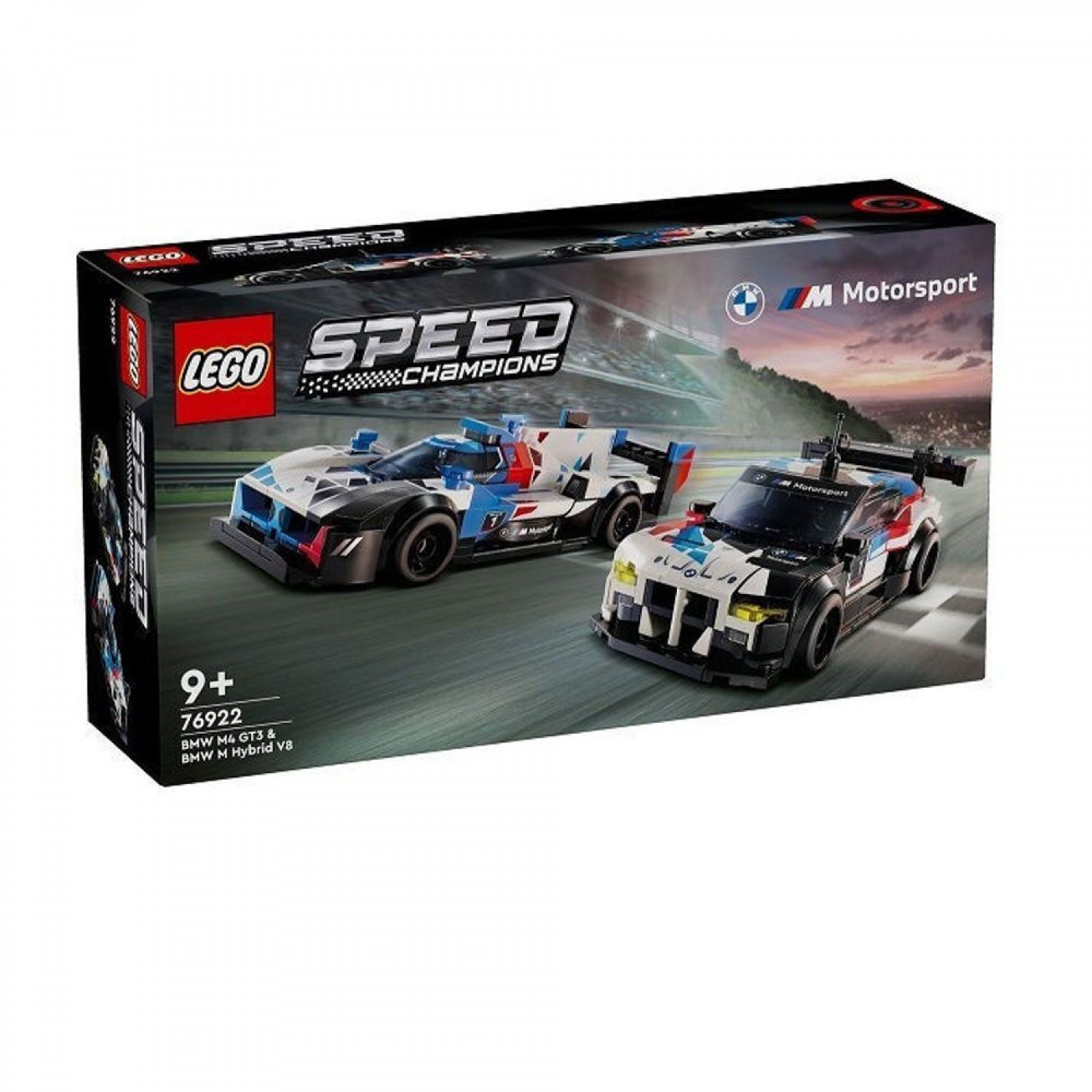 Lego Speed Champions Bmw M4 Gt3 + Bmw M Hybrid (76922)
