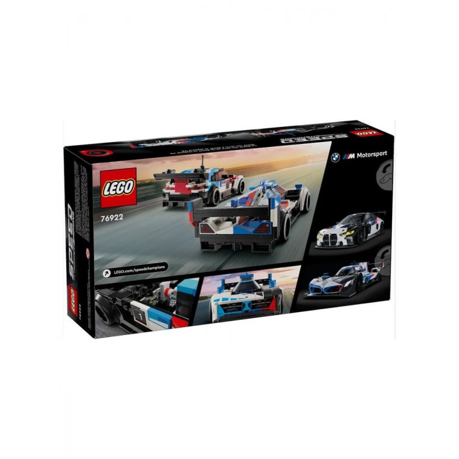 Lego Speed Champions Bmw M4 Gt3 + Bmw M Hybrid (76922) Lego Speed Champions Bmw M4 Gt3 + Bmw M Hybrid (76922)