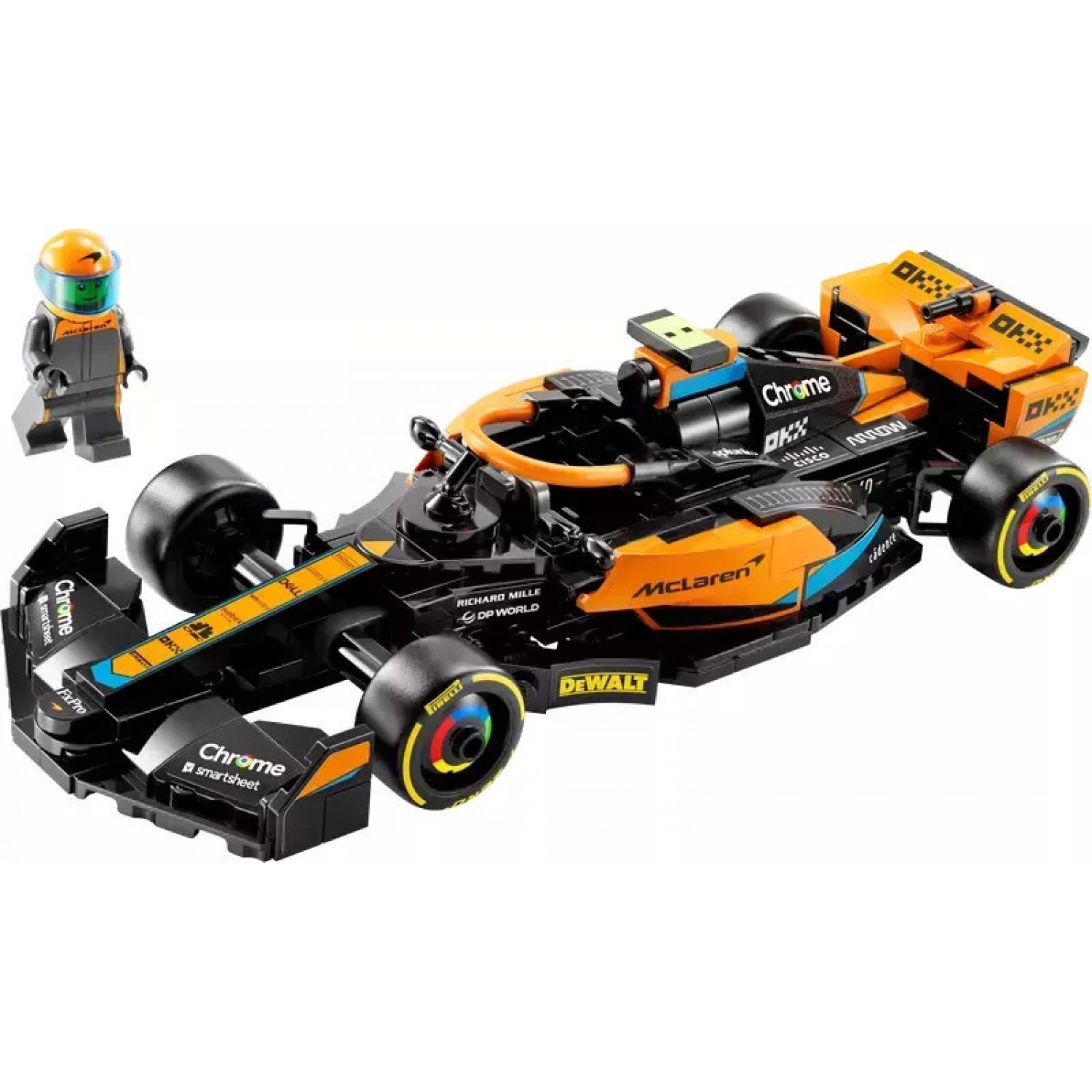 Lego Speed Champions 2023 McLaren Formula 1 Race Car (76919)