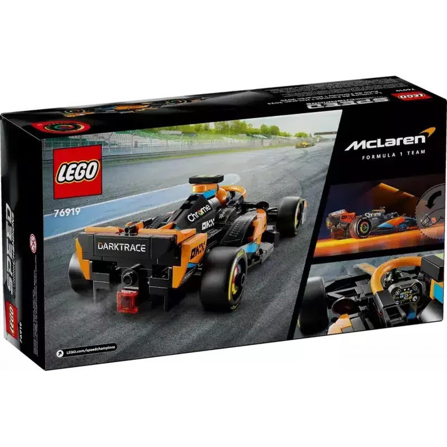 Lego Speed Champions 2023 McLaren Formula 1 Race Car (76919)