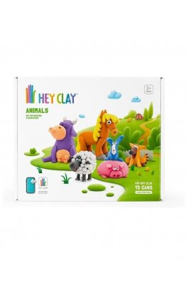 Hey Clay Animals Πολύχρωμος Πηλός