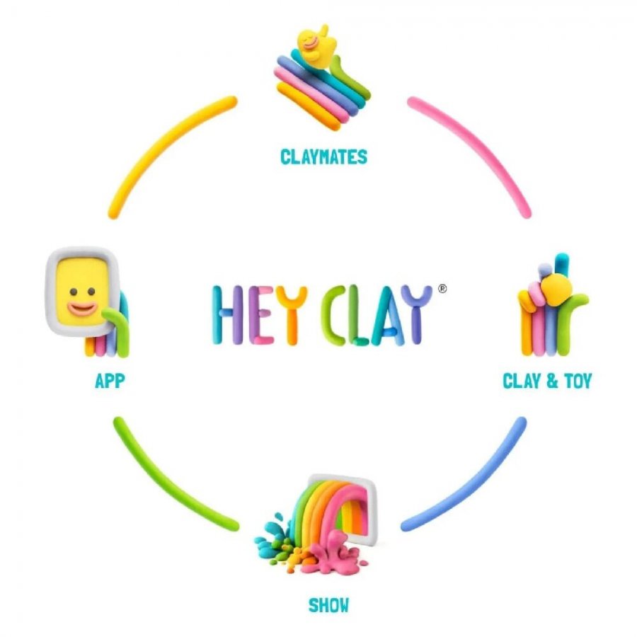 Hey Clay Animals Πολύχρωμος Πηλός Hey Clay Animals Πολύχρωμος Πηλός