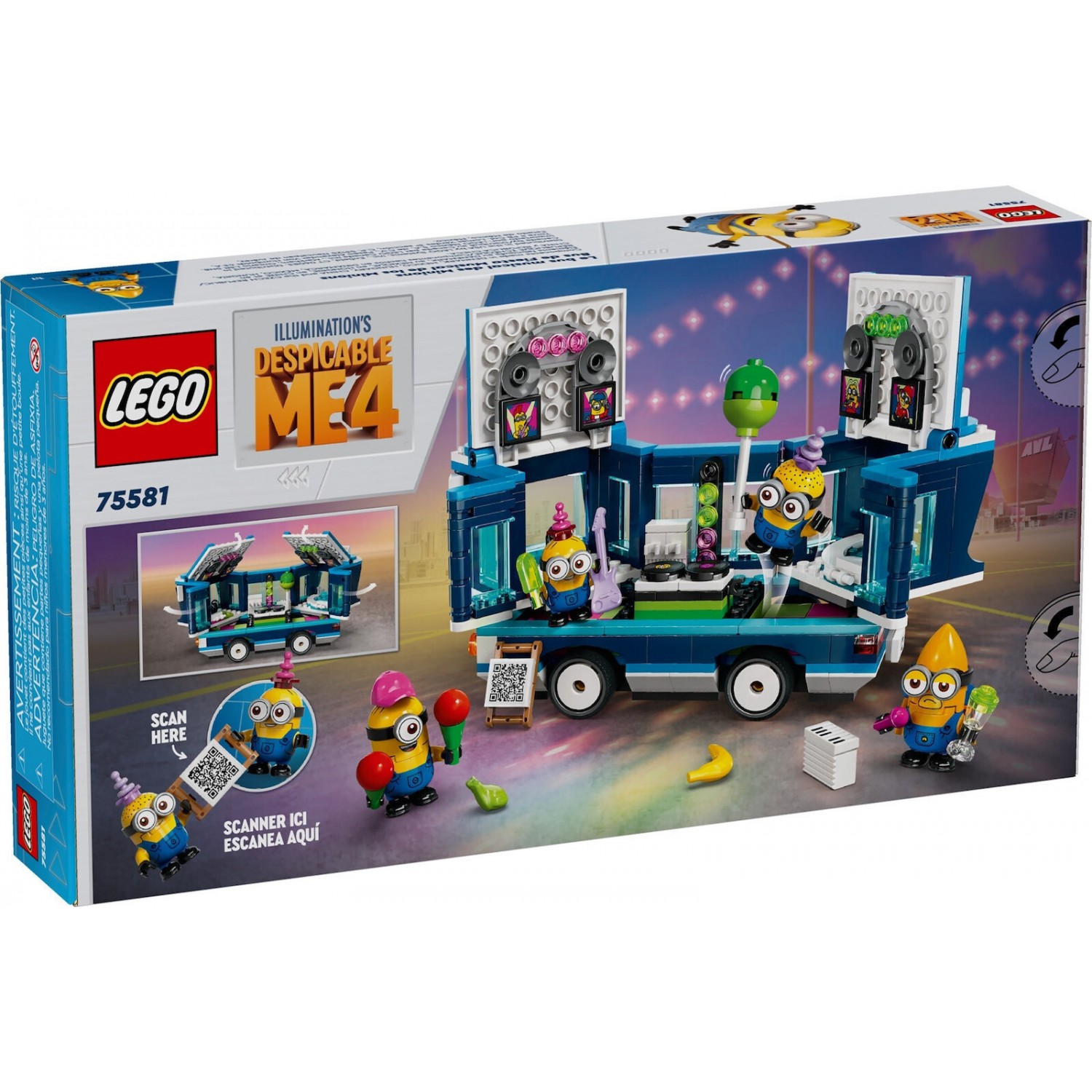Lego Minions Music Party Bus (75581)
