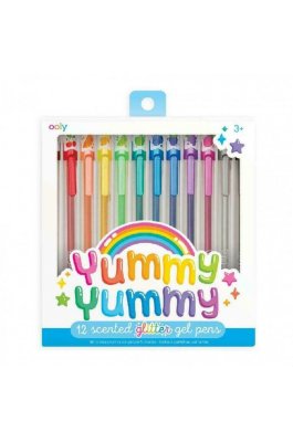 Ooly Yummy Yummy Στυλό Gel 2.0mm με Πολύχρωμο Μελάνι 12τμχ  (132105)