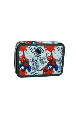 Gim Κασετίνα Γεμάτη Spiderman Spider Wall με 2 Θήκες (33707100) Gim Κασετίνα Γεμάτη Spiderman Spider Wall με 2 Θήκες (33707100)