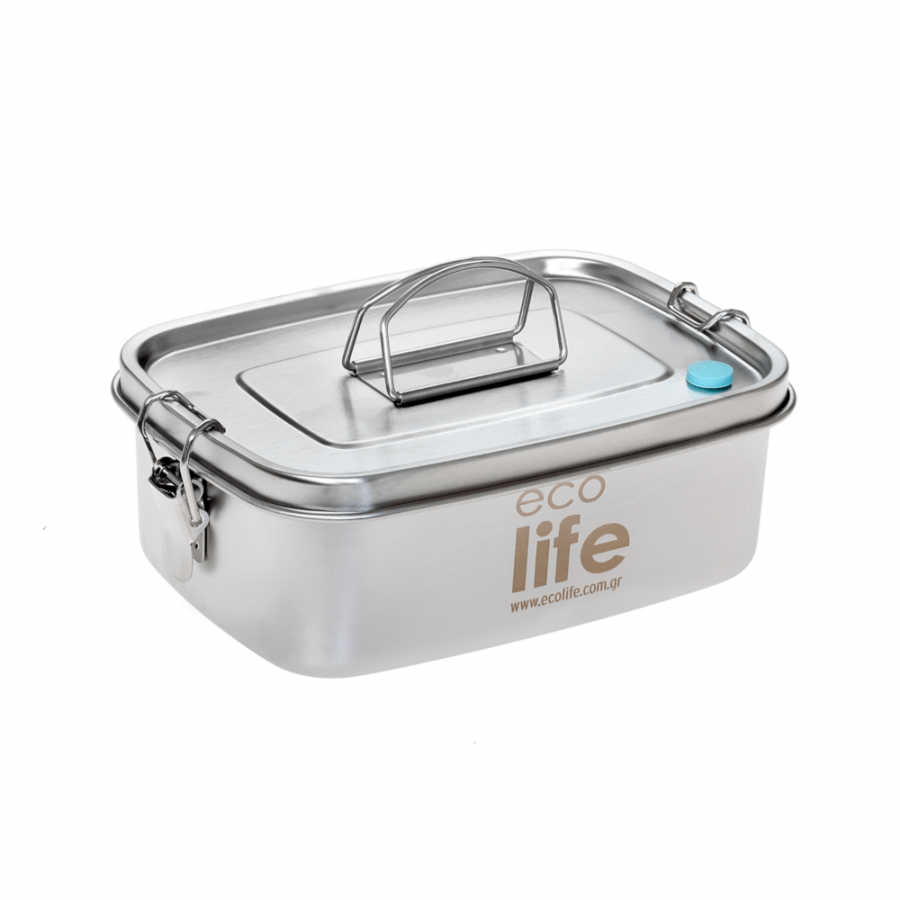 Ecolife Ανοξείδωτο Φαγητοδοχείο Inox Ασημί 1000ml Μονού Τοιχώματος (33FC9085) Ecolife Ανοξείδωτο Φαγητοδοχείο Inox Ασημί 1000ml Μονού Τοιχώματος (33FC9085)
