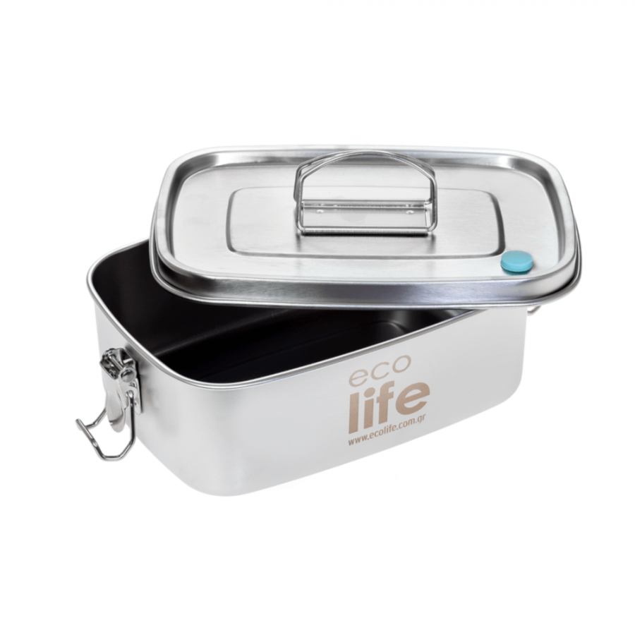 Ecolife Ανοξείδωτο Φαγητοδοχείο Inox Ασημί 1000ml Μονού Τοιχώματος (33FC9085) Ecolife Ανοξείδωτο Φαγητοδοχείο Inox Ασημί 1000ml Μονού Τοιχώματος (33FC9085)