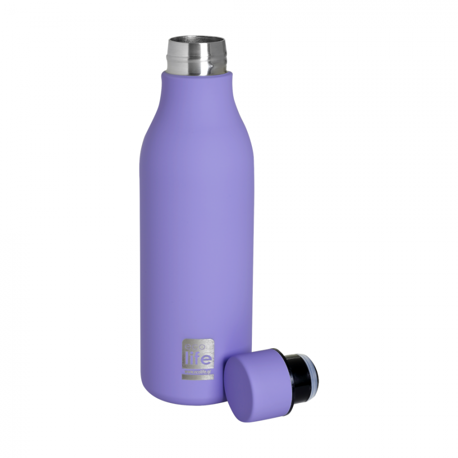 Ecolife Ανοξείδωτο Μπουκάλι Θερμός 550ml Lavender (33ΒΟ2353) Ecolife Ανοξείδωτο Μπουκάλι Θερμός 550ml Lavender (33ΒΟ2353)
