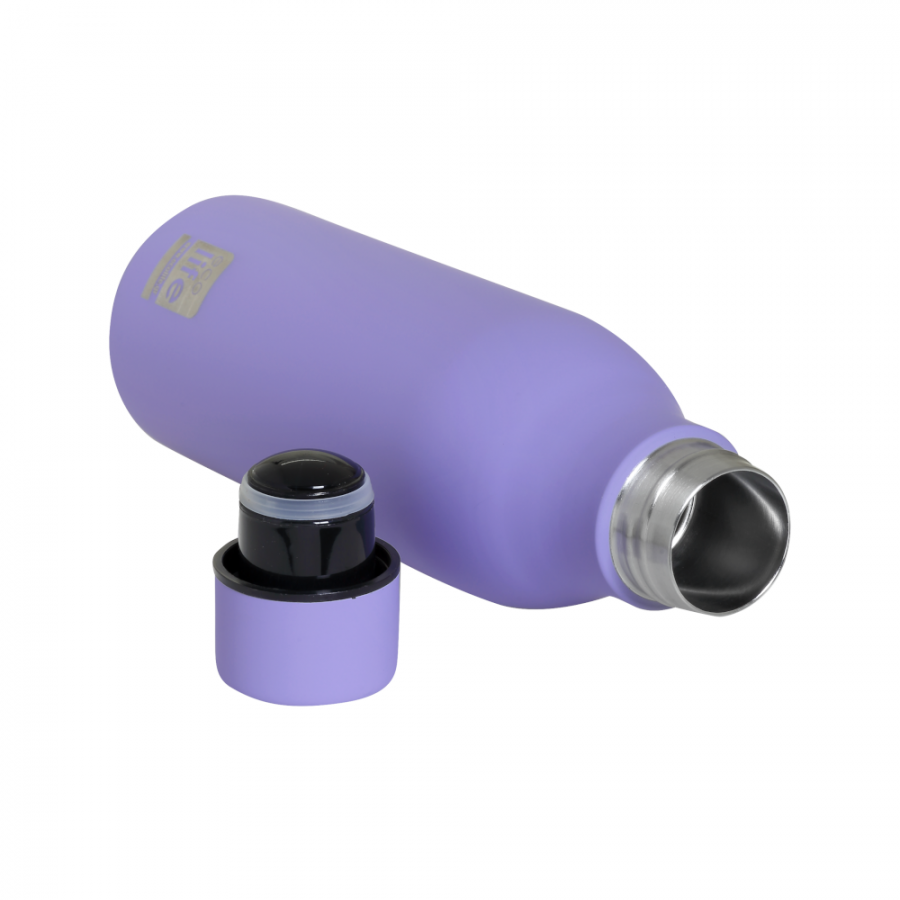 Ecolife Ανοξείδωτο Μπουκάλι Θερμός 550ml Lavender (33ΒΟ2353) Ecolife Ανοξείδωτο Μπουκάλι Θερμός 550ml Lavender (33ΒΟ2353)