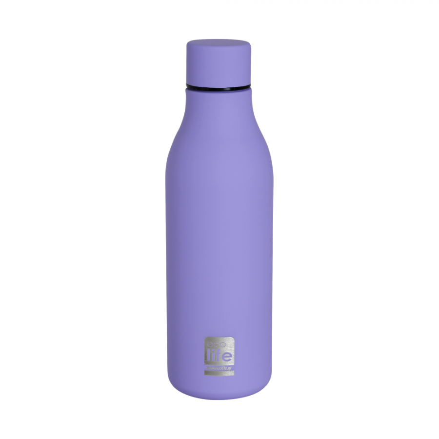 Ecolife Ανοξείδωτο Μπουκάλι Θερμός 550ml Lavender (33ΒΟ2353) Ecolife Ανοξείδωτο Μπουκάλι Θερμός 550ml Lavender (33ΒΟ2353)