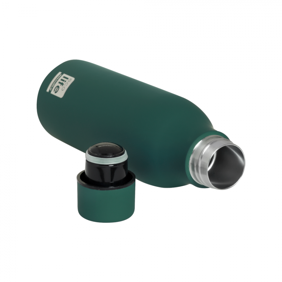 Ecolife Ανοξείδωτο Μπουκάλι Θερμός 550ml Pine Green (33ΒΟ2354) Ecolife Ανοξείδωτο Μπουκάλι Θερμός 550ml Pine Green (33ΒΟ2354)