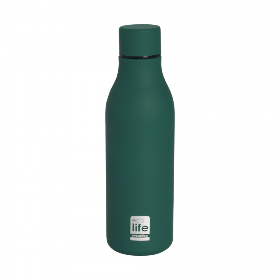 Ecolife Ανοξείδωτο Μπουκάλι Θερμός 550ml Pine Green (33ΒΟ2354) Ecolife Ανοξείδωτο Μπουκάλι Θερμός 550ml Pine Green (33ΒΟ2354)