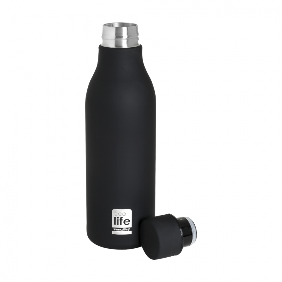 Ecolife Ανοξείδωτο Μπουκάλι Θερμός 550ml Iron Grey (33ΒΟ2357) Ecolife Ανοξείδωτο Μπουκάλι Θερμός 550ml Iron Grey (33ΒΟ2357)