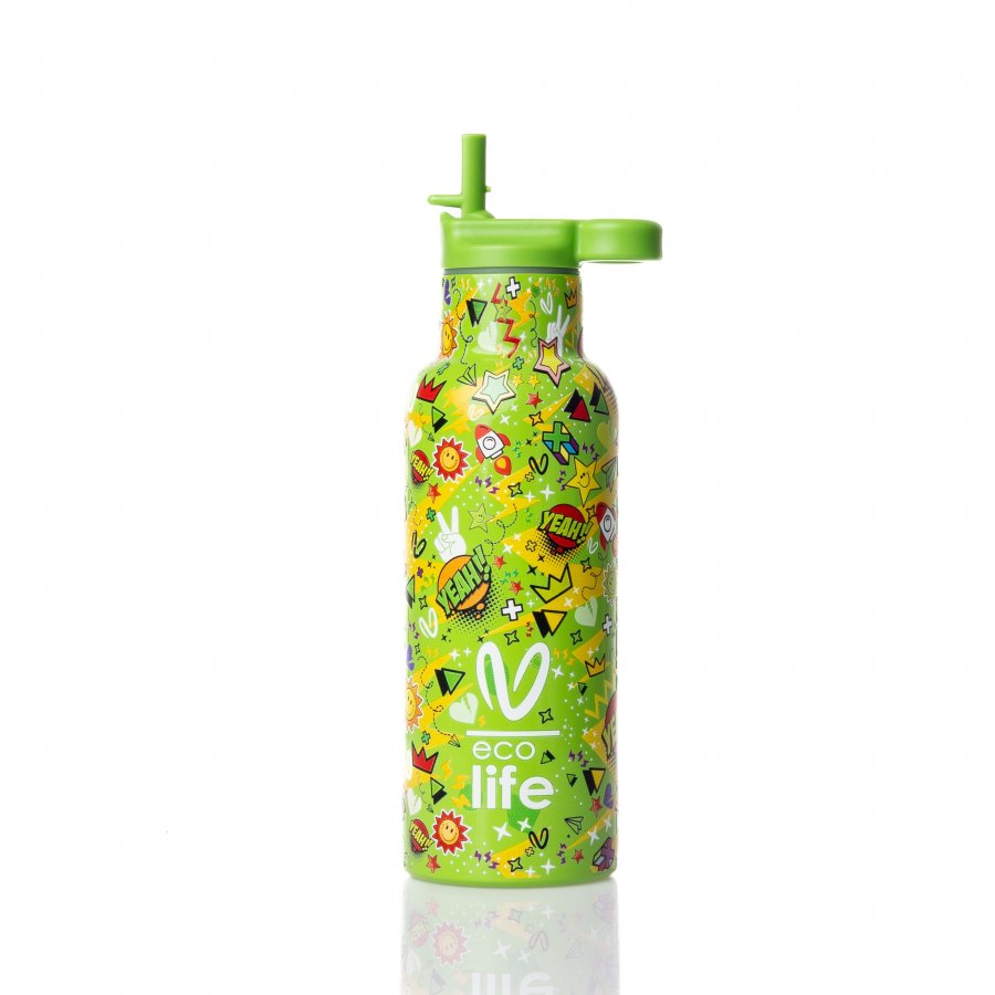 Ecolife X Vasiliki Ανοξείδωτο Μπουκάλι Θερμός 500ml Borola (33ΒΟ2320) Ecolife X Vasiliki Ανοξείδωτο Μπουκάλι Θερμός 500ml Borola (33ΒΟ2320)