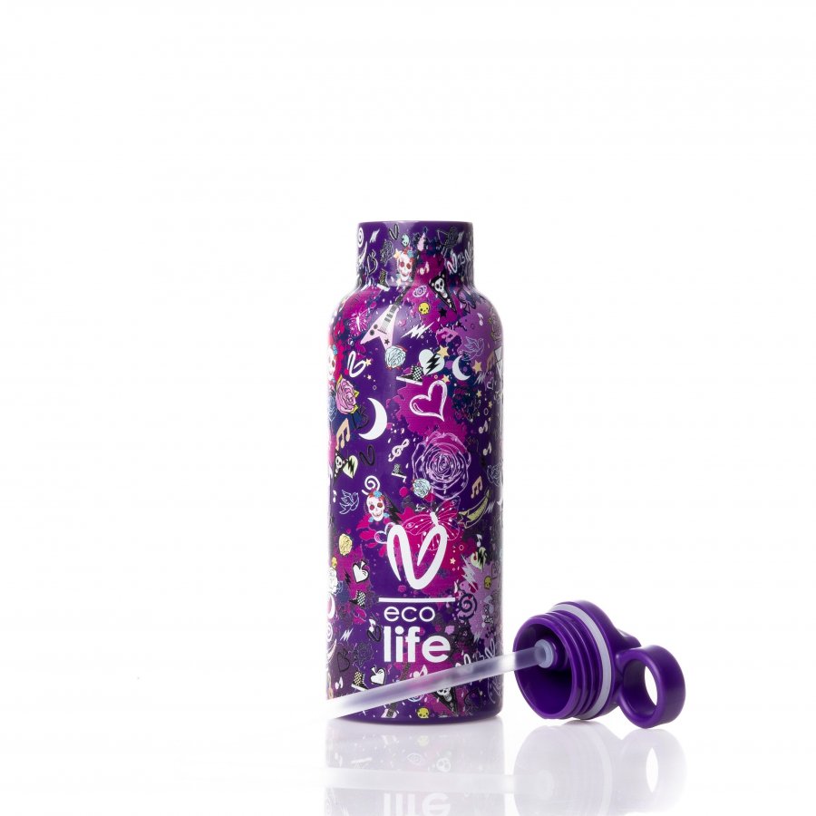 Ecolife X Vasiliki Ανοξείδωτο Μπουκάλι Θερμός 500ml Das (33ΒΟ2321) Ecolife X Vasiliki Ανοξείδωτο Μπουκάλι Θερμός 500ml Das (33ΒΟ2321)