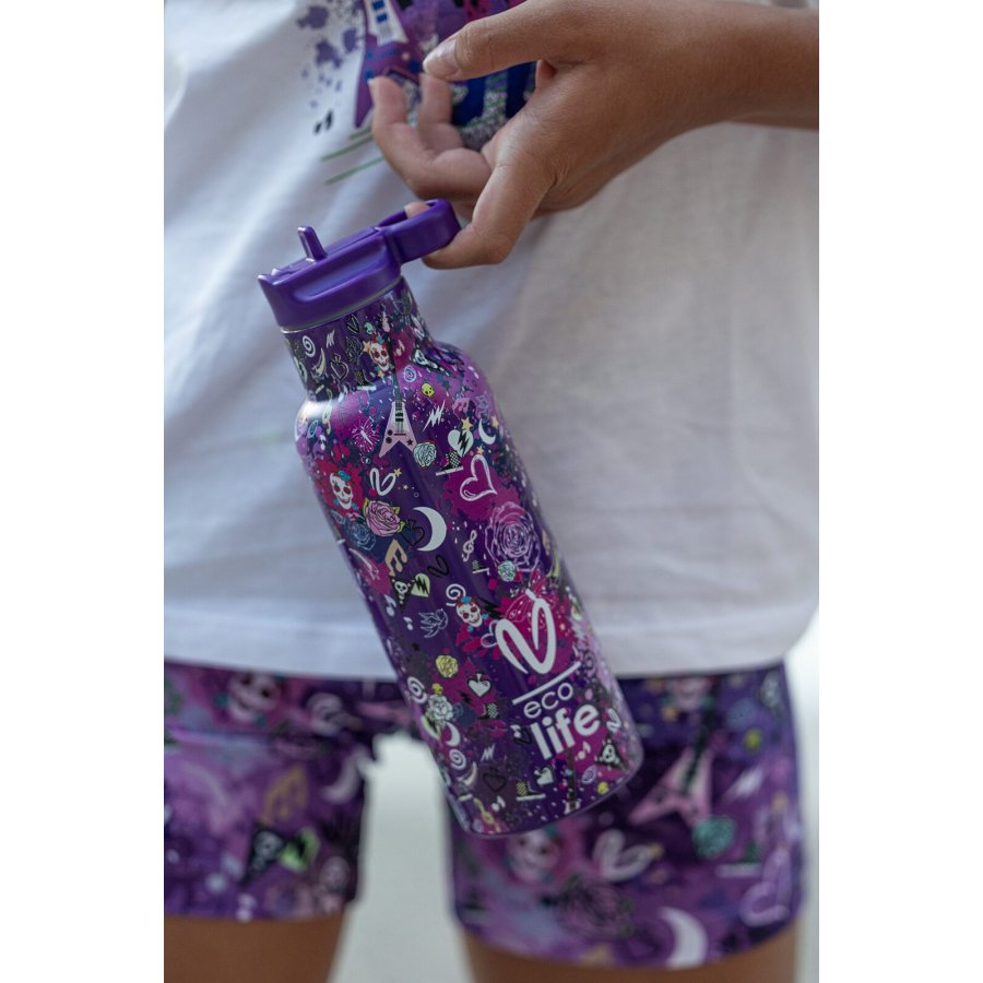 Ecolife X Vasiliki Ανοξείδωτο Μπουκάλι Θερμός 500ml Das (33ΒΟ2321) Ecolife X Vasiliki Ανοξείδωτο Μπουκάλι Θερμός 500ml Das (33ΒΟ2321)