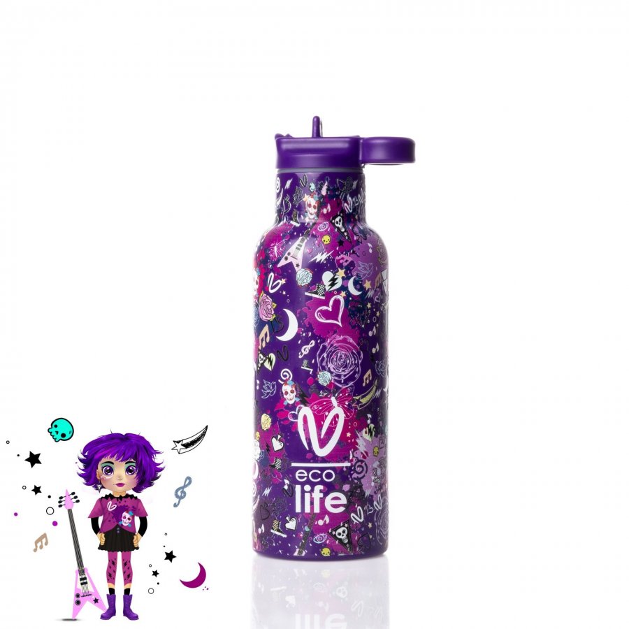 Ecolife X Vasiliki Ανοξείδωτο Μπουκάλι Θερμός 500ml Das (33ΒΟ2321) Ecolife X Vasiliki Ανοξείδωτο Μπουκάλι Θερμός 500ml Das (33ΒΟ2321)