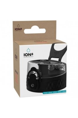 Ion8 Ανταλλακτικό καπάκι για παγούρι 350 & 500 ml Μαύρο ION8 (I8RLIDV2SML)