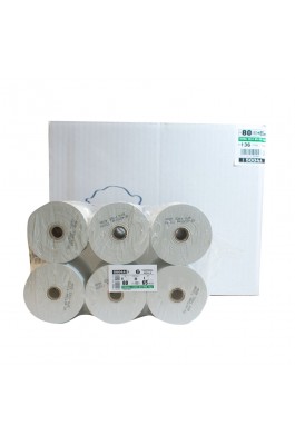 Typotrust Χαρτοταινία Θερμική 80x80 65 Μέτρα (6 τεμάχια) (50044)