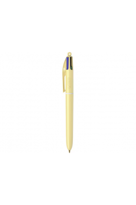 Bic Στυλό Ballpoint με Πολύχρωμο Mελάνι 4 Colours Pastel Κίτρινο Bic Στυλό Ballpoint με Πολύχρωμο Mελάνι 4 Colours Pastel Κίτρινο