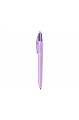 Bic Στυλό Ballpoint με Πολύχρωμο Mελάνι 4 Colours Pastel Λιλά Bic Στυλό Ballpoint με Πολύχρωμο Mελάνι 4 Colours Pastel Λιλά