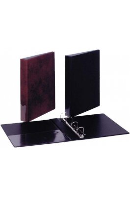 Ντοσιέ Πλαστικό με 4 Κρίκους 32x26x4cm για Χαρτί A4 Μαύρο Ντοσιέ Πλαστικό με 4 Κρίκους 32x26x4cm για Χαρτί A4 Μαύρο
