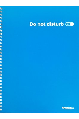Daskalou Τετράδιο Σπιράλ A4 Slogan 1 Θέμα 30 Φύλλων