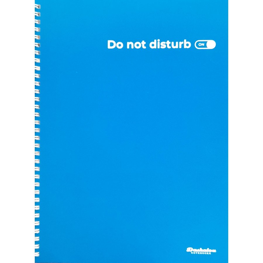 Daskalou Τετράδιο Σπιράλ A4 Slogan 1 Θέμα 30 Φύλλων Daskalou Τετράδιο Σπιράλ A4 Slogan 1 Θέμα 30 Φύλλων